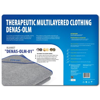 THERAPEUTIC MULTILAYERED CLOTHING BLANKET DENAS-OLM-01
