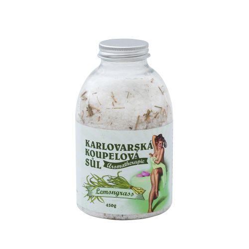 KARLOVARSKÁ  KOUPELOVÁ SŮL AROMATERAPIE - LEMONGRASS