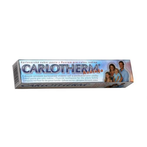 CARLOTHERM Rodinka - zubní pasta s fluo...