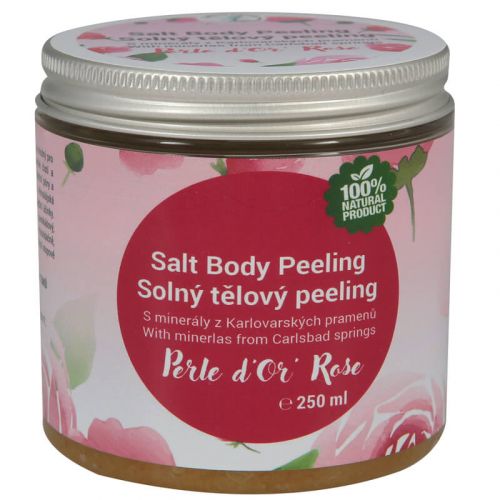 SALT BODY PEELING ROSE  'Perle d'Or'